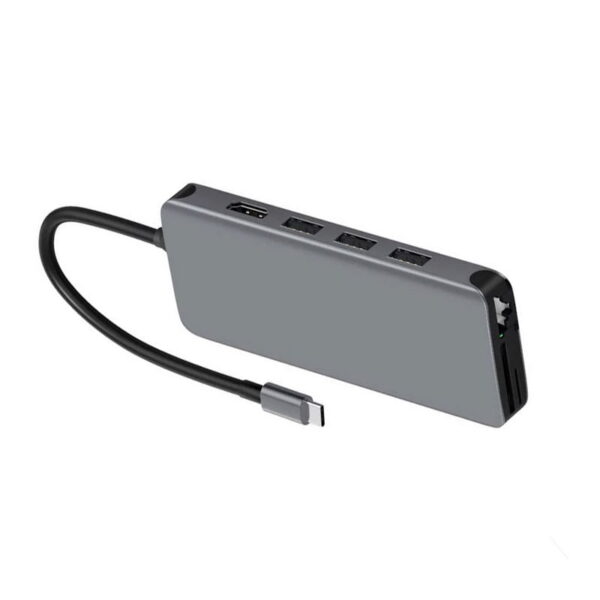 هاب شارژر و چند راهی گرین مدل Green USB-C Hub 12 in 1 multi-function USB-C Hub (با گارانتی 6 ماهه)