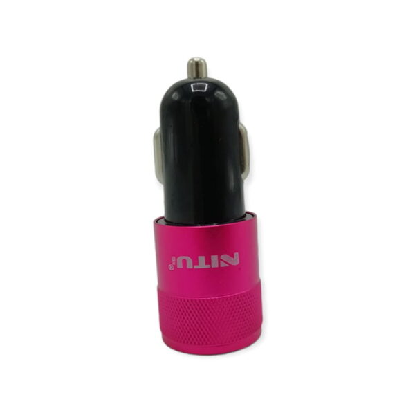 شارژر فندکی 2 پورت نیتو مدل NITU NT-CC805