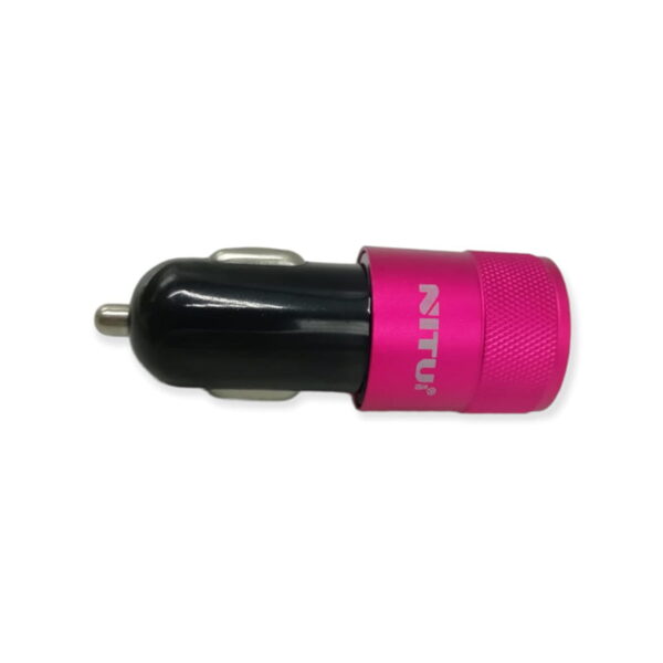 شارژر فندکی 2 پورت نیتو مدل NITU NT-CC805