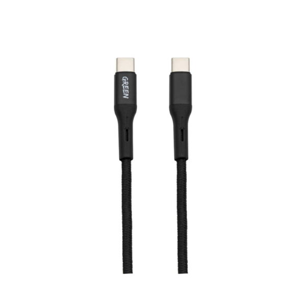 کابل تایپ سی به تایپ سی گرین مدل GREEN Type C to Type C BRAIDED