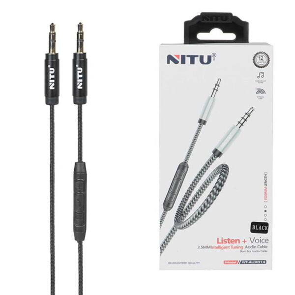 کابل AUX کنترل دار نیتو مدل NITU NT-AUX014