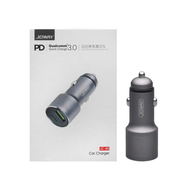 شارژر فندکی فست جووی مدل JOWAY JC-80 CAR CHARGER