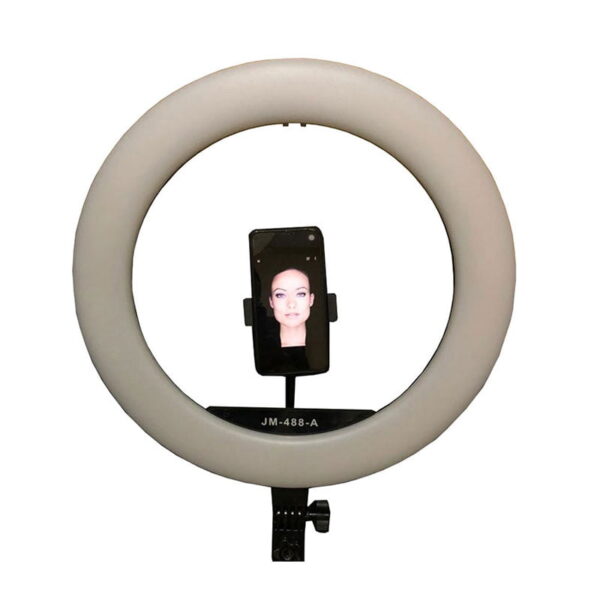 رینگ لایت به همراه سه پایه مدل JM-488-A Ring Light