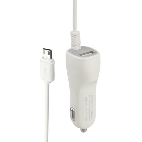 شارژر فندکی با کابل میکرو نیتو مدل NITU NT-CC12 CAR CHARGER