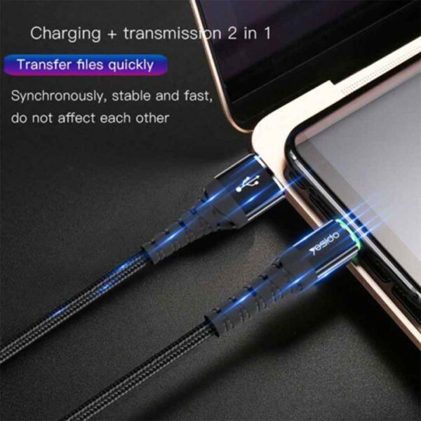 کابل آیفون یسیدو مدل YESIDO CA35 USB To Lightning
