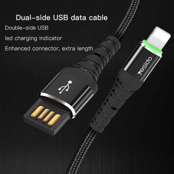 کابل آیفون یسیدو مدل YESIDO CA35 USB To Lightning