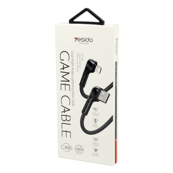 کابل آیفون گیمینگ یسیدو YESIDO CA80 Lightning Game Cable