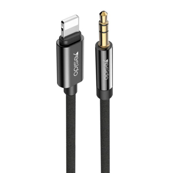 کابل تبدیل AUX به لایتنینگ یسیدو مدل YESIDO YAU17 AUX to Lightning