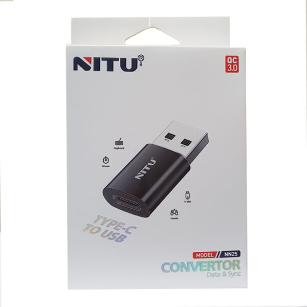 تبدیل تایپ سی به USB نیتو مدل NITU NN25