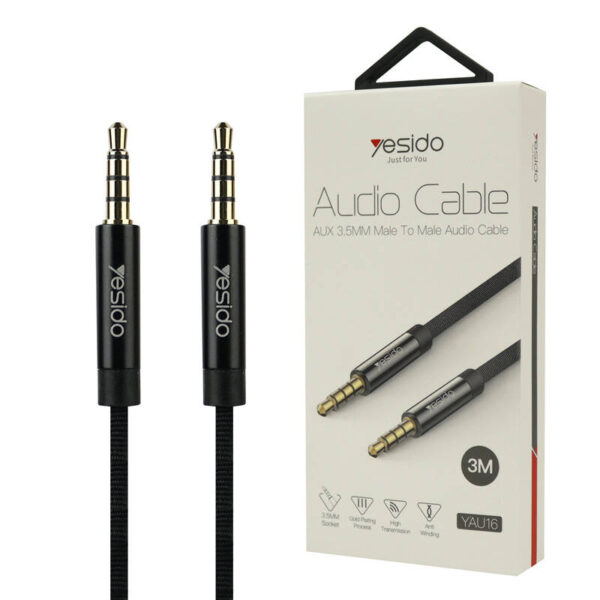 کابل AUX یسیدو مدل YESIDO YAU16 AUDIO CABLE