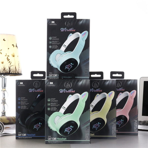 هدفون بلوتوثی گربه ای Cat Ear مدل P58M