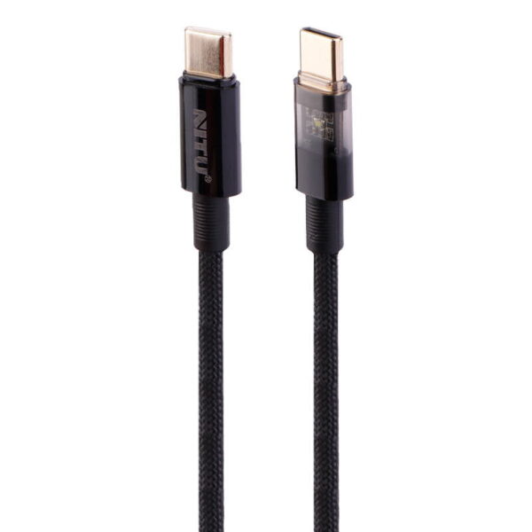 کابل شارژ تایپ سی به تایپ سی نیتو مدل NITU NC143 TYPE-C TO TYPE-C