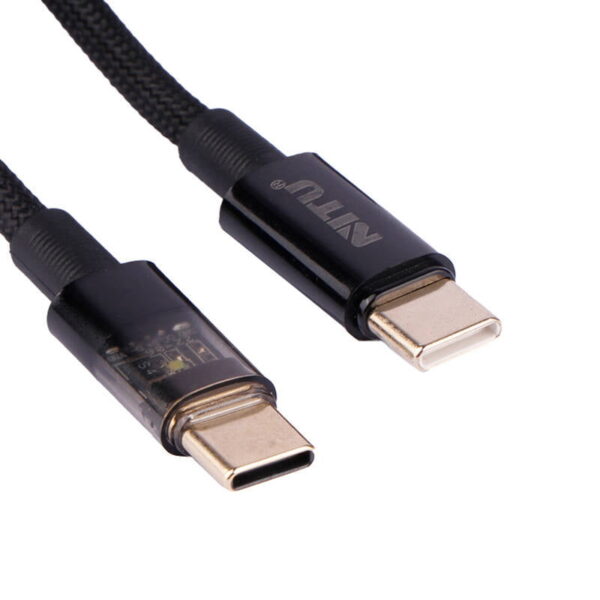 کابل شارژ تایپ سی به تایپ سی نیتو مدل NITU NC143 TYPE-C TO TYPE-C