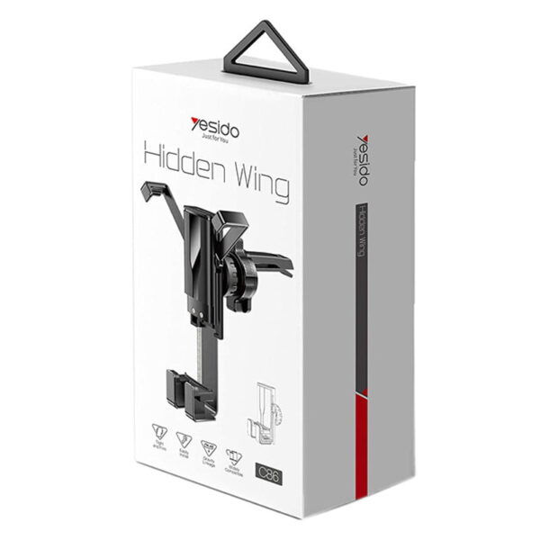هولدر دریچه کولر یسیدو مدل YESIDO C86 HIDDEN WING HOLDER