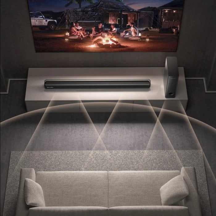 ساند بار و سینمای خانگی Awei Y520 Soundbar Wireless Surround Bluetooth Home TV Speaker