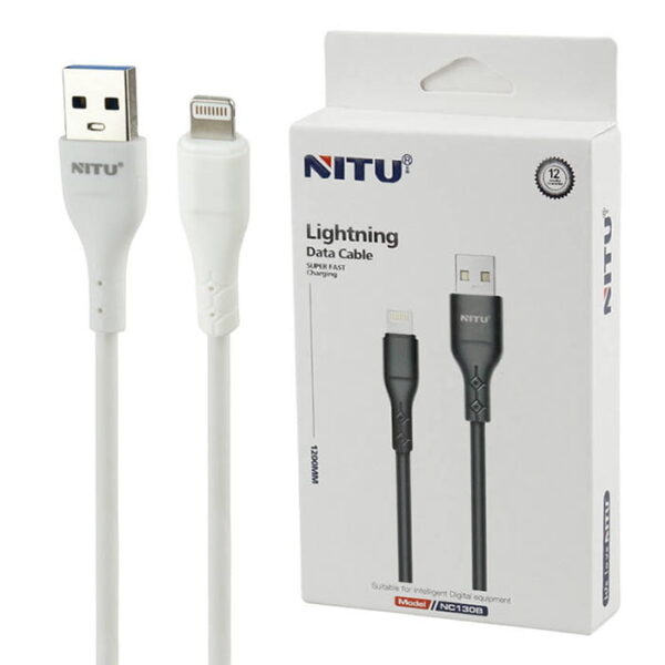 کابل شارژ آیفون نیتو مدل NITU NC130 LIGHTNING DATA CABLE