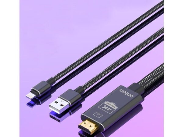 کابل HDMI آیفون آنتن مدل ONTEN OTN-7519 Lightning 4K