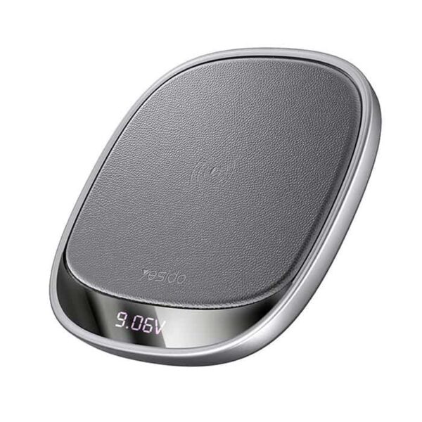 شارژر وایرلس 15 واتی یسیدو مدل YESIDO DS11 LED DISPLAY WIRELESS