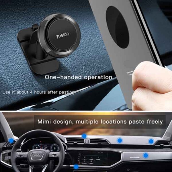 هولدر مگنتی یسیدو مدل YESIDO C60 MAGNETIC BRACKET