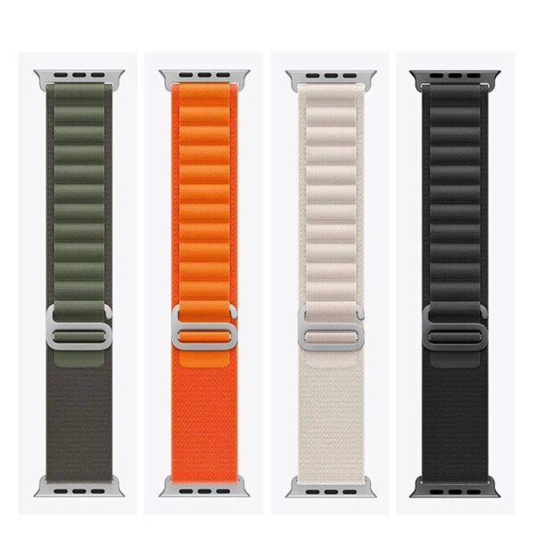 بند آلپاین اپل واچ اولترا مدل ALPINE LOOP CHAIN STRAP FOR APPLE WATCH 42/44/45