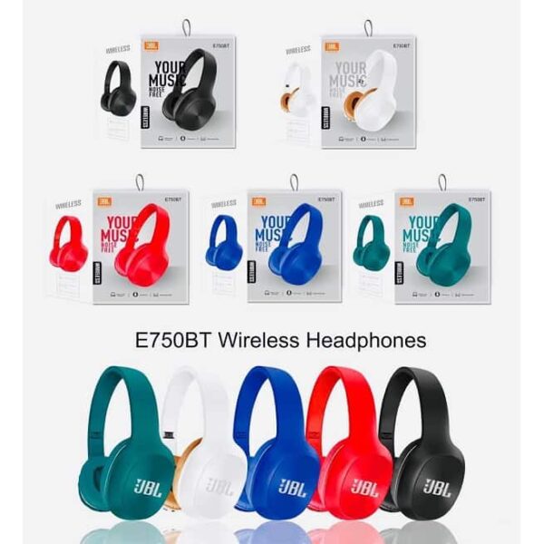هدفون بلوتوثی جی بی ال مدل JBL E750BT