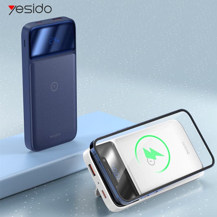 پاوربانک وایرلس فست شارژ YESID YP27 Magnetic Wireless Powerbank 10000 MAh