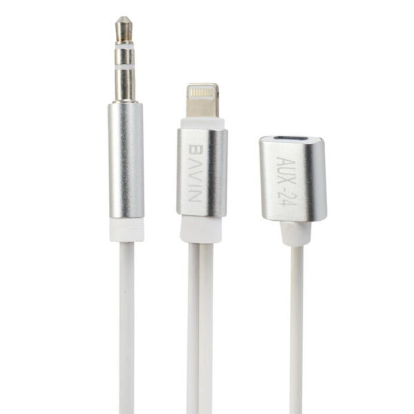 کابل AUX آیفون باوین مدل BAVIN AUX-24
