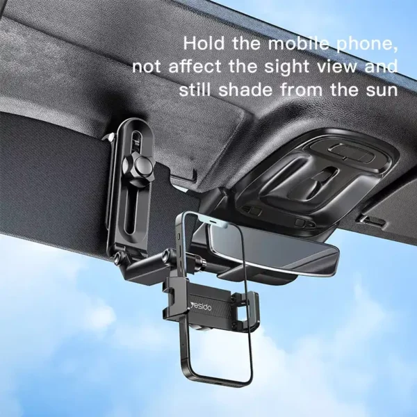 هولدر قابل نصب روی سایبان خودرو یسیدو مدل YESIDO C194 SUN VISOR