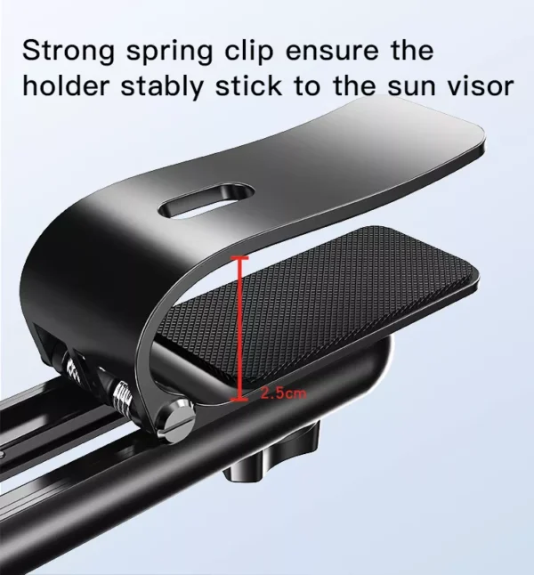 هولدر قابل نصب روی سایبان خودرو یسیدو مدل YESIDO C194 SUN VISOR