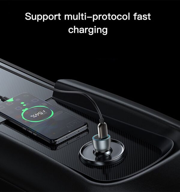 شارژر فندکی یسیدو مدل YESIDO Y49 SUPER FAST 18W