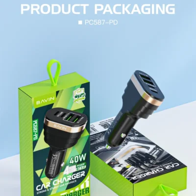 شارژر فندکی باوین مدل BAVIN PC587-PD