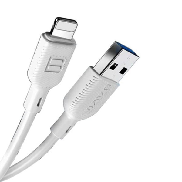 کابل شارژ آیفون باوین مدل BAVIN CB-208 SILICONE LIGHTNING