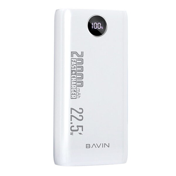 پاور بانک 20000 باوین مدل BAVIN PC051S POWERBANK 22.5W FAST CHARGE
