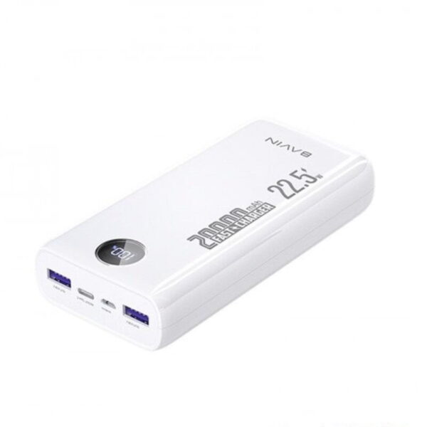 پاور بانک 20000 باوین مدل BAVIN PC051S POWERBANK 22.5W FAST CHARGE