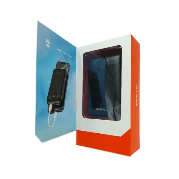 پاوربانک 20000 پورودو مدل PORODO PD-PBFCH007 SUPER COMPACT
