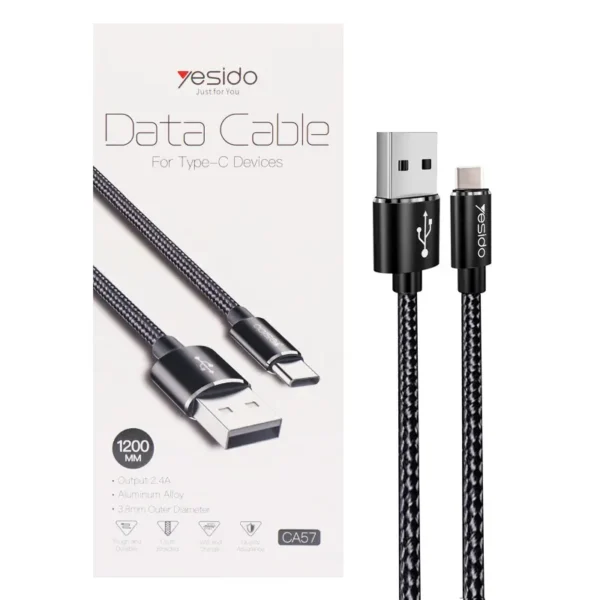 کابل تایپ سی یسیدو مدل YESIDO CA57 TYPE-C to USB