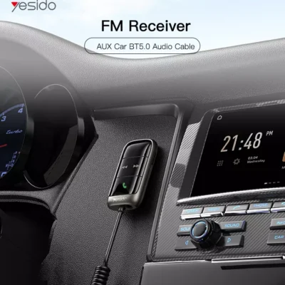 گیرنده بلوتوث یسیدو مدل YESIDO YAU32 FM RECEIVER