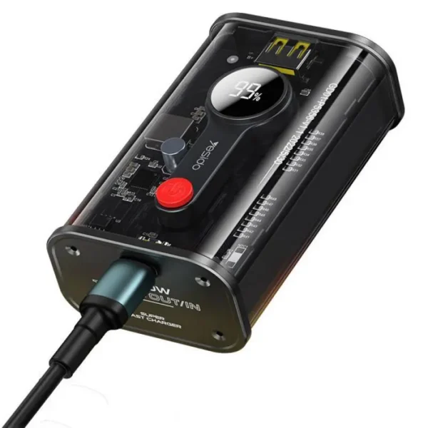 پاوربانک 22.5W یسیدو 10000 میلی آمپر ساعت مدل YESIDO YP35 POWER BANK