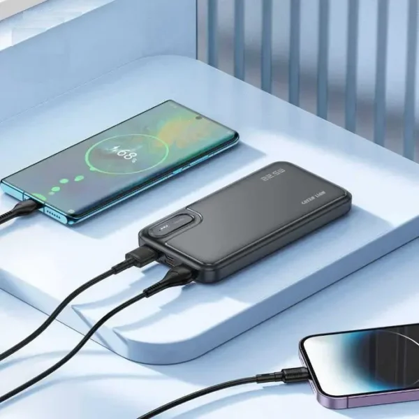پاوربانک گرین 10000 میلی آمپر مدل GREEN POWER MATE 10