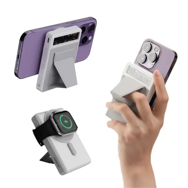پاوربانک مگسیف 10000 میلی آمپر جووی مدل JOWAY JP510 MAGNETIC POWER BANK همراه با گارانتی معتبر