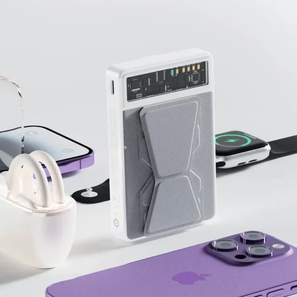 پاوربانک مگسیف 10000 میلی آمپر جووی مدل JOWAY JP510 MAGNETIC POWER BANK همراه با گارانتی معتبر