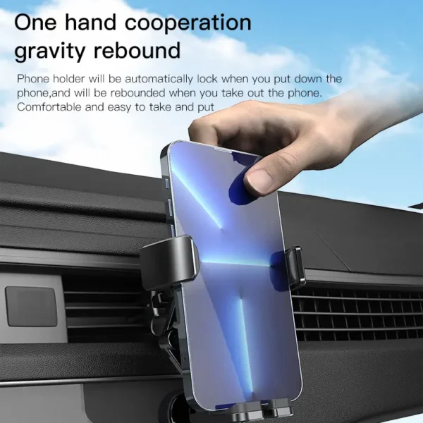 هولدر جاذبه ای دریچه کولر یسیدو مدل YESIDO C166 GRAVITY HOLDER