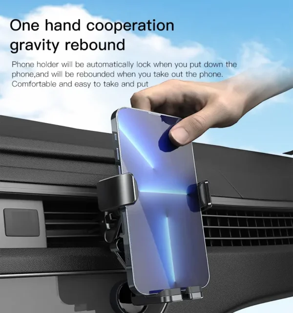 هولدر جاذبه ای دریچه کولر یسیدو مدل YESIDO C166 GRAVITY HOLDER