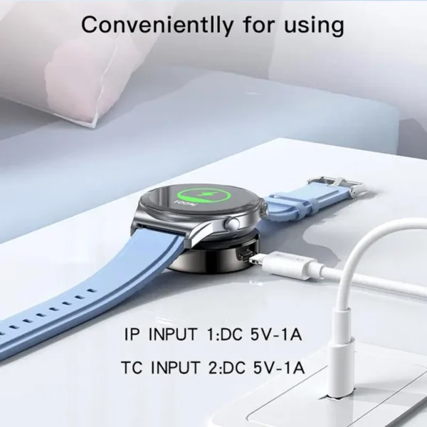 شارژر وایرلس ساعت گلکسی سامسونگ یسیدو مدل YESIDO DS19 WATCH CHARGER