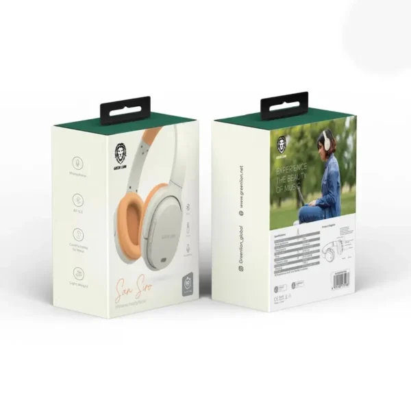 هدفون گرین مدل GREEN SAN SIRO WIRELESS HEADPHONE همراه با گارانتی معتبر