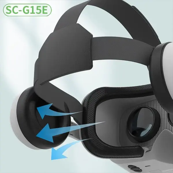 عینک واقعیت مجازی وی آر شاینکن دارای هدست مدل SHINECON VR SC-G15E