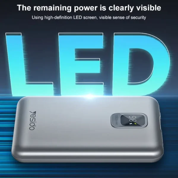 پاوربانک 10000 میلی آمپر یسیدو مدل YESIDO YP46 POWER BANK