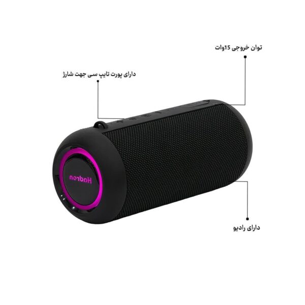 اسپیکر بلوتوثی هادرون مدل HADRON BTS115 ( گارانتی هادرون توان )