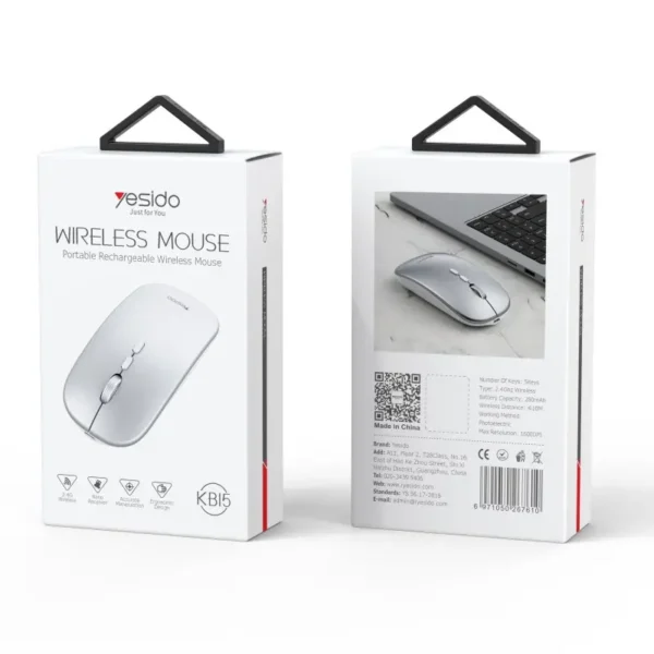 ماوس بی سیم یسیدو YESIDO KB15 WIRELESS MOUSE