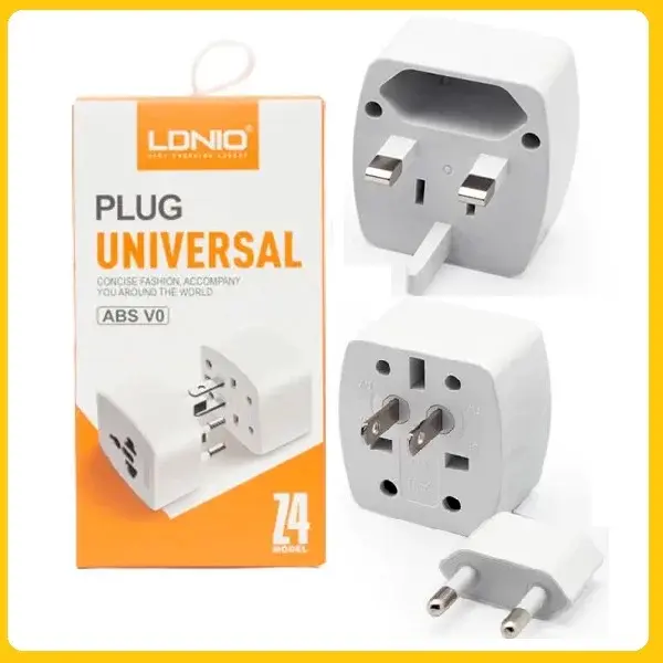 مبدل برق الدینیو LDNIO Z4 PLUG UNIVERSAL